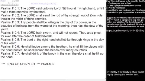 Psalm 110