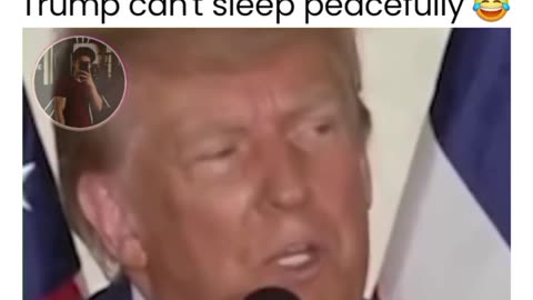 Trump can't sleep peacefully