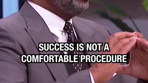 Success is not a comfortable procedure - Steve Harvey Motivational Speech - RiseX Motive