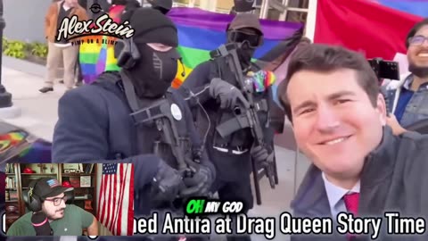 #Alex Stein Disrupts #Gay #Pride #Drag #Queen #Protests In Denton #Texas