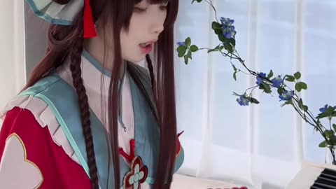 Daily Beauty EP 121 | Coquettish Red Frock Passionate Posing