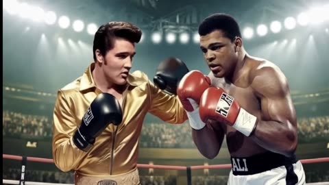 Elvis Presley Versus Muhammad Ali