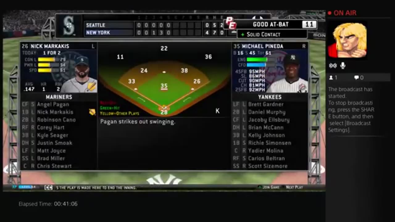 MLB 14_ The Show. Road To The Sow Continues. (5_16_14)