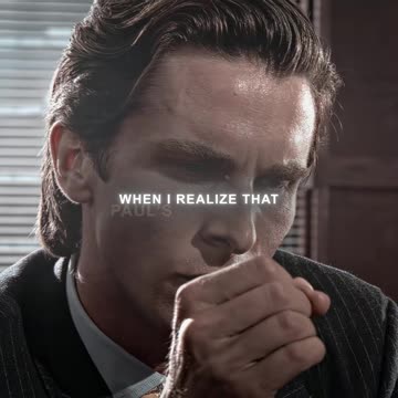 Hey paul! _ IB @21lukee _ #americanpsycho #patrickbateman #patrickbat...