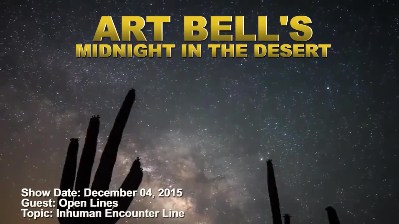 Art Bell MITD - Open Lines - Inhuman Encounter Line