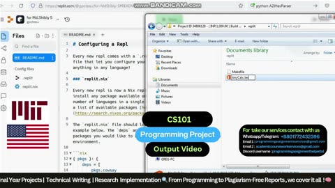 Student Work(Project) | CS101 – Introduction to Programming Computer Science & Engineering | MIT