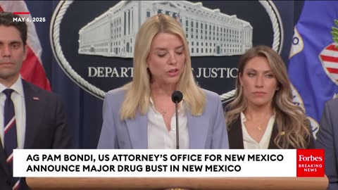 AG Pam Bondi Announces 'Largest Seizure In Our Nation's History' By DEA
