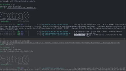 Student Work (Assignment) | CST8277 OAuth 2.0 Project | Algonquin College