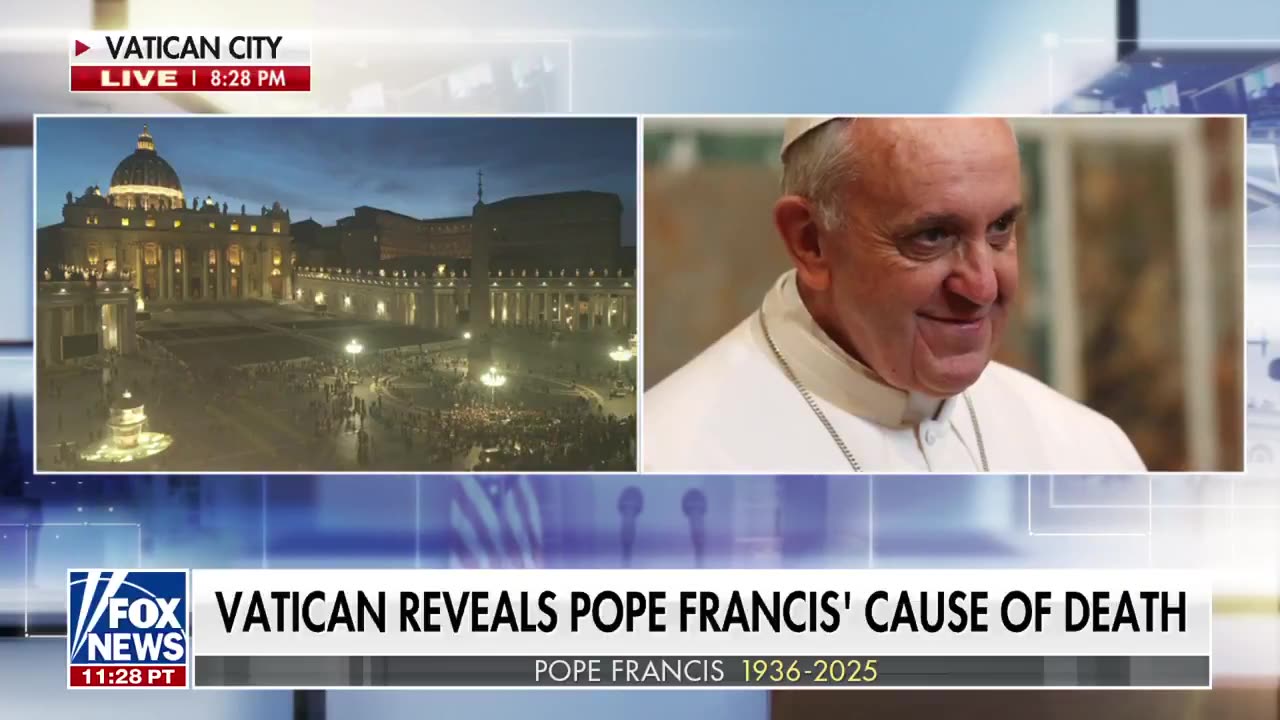 NEW: Vatican Reveals Pope Francis' Cause Of Death