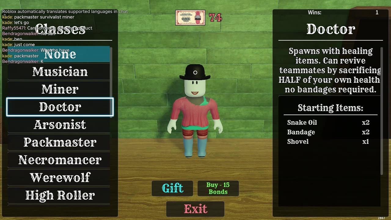 Roblox Dead Rails First Win