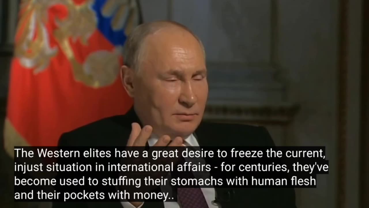 This is a good time to remember Putin’s words...