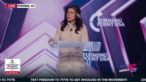 DNI Tulsi Gabbard just said the EU and NATO are trying to drag us into a war ...