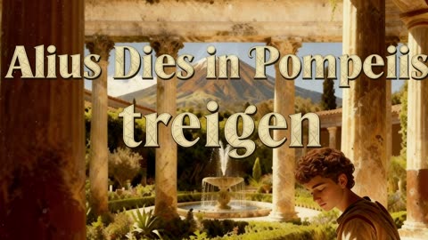 Alius Dies in Pompeiis (Another Day in Pompeii) | Uplifting Vocal Roman Epic Orchestral Opera Buffa