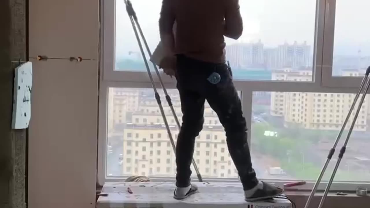 Reach new heights while laying tiles!.hd