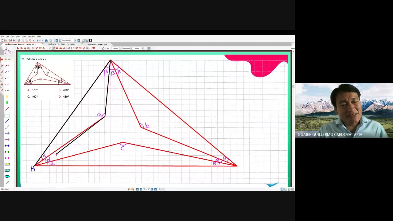 PAMER SEMESTRAL 2023 | Tema D | Geometría