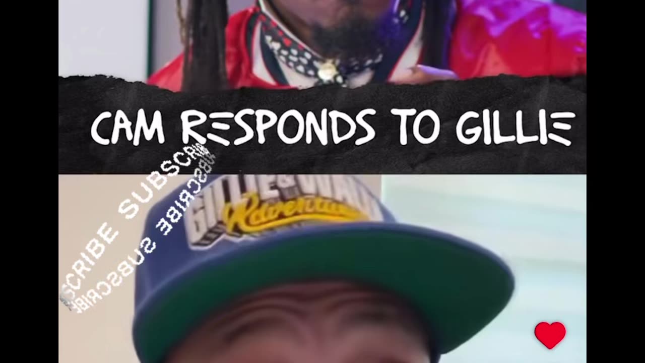 Cam Newton vs gillie