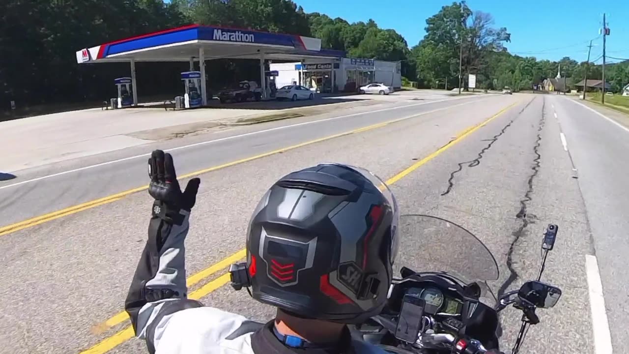 When Motorcycle Riders Meet On The Road Something AMAZING Happens!
