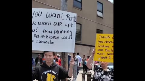 Tenants Rally Against NYC Slum Lord