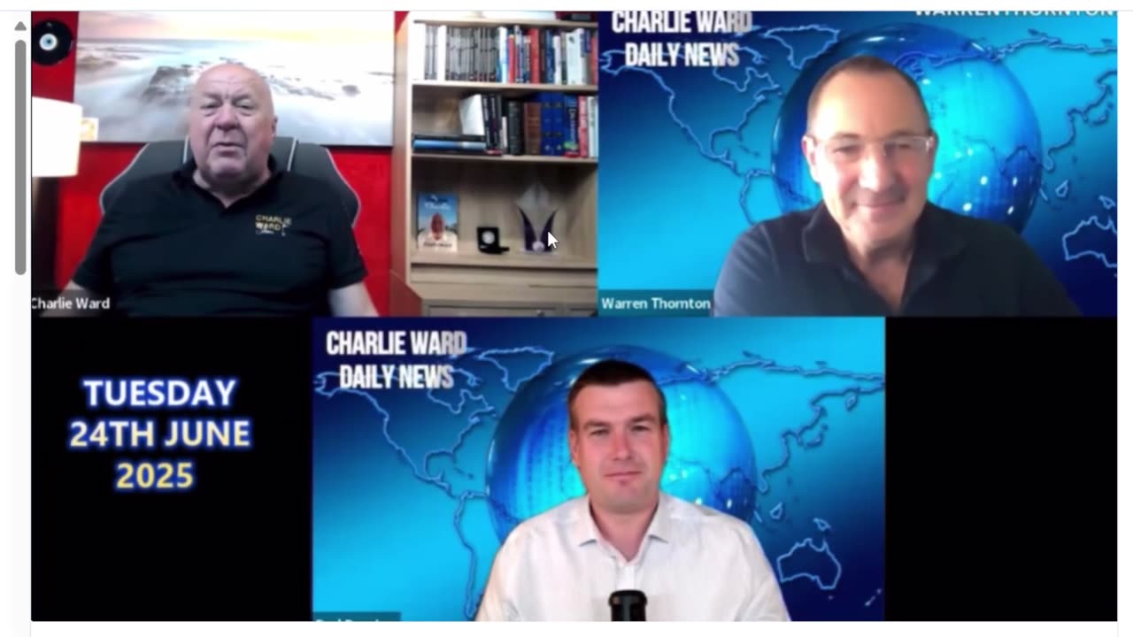 Charlie Ward Iran talk