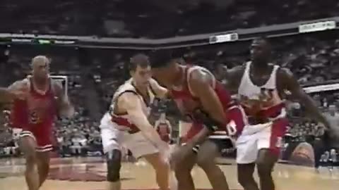 "Chicago Bulls vs Atlanta Hawks" NBA 1996/97 (14/02/1997)