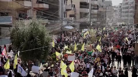 Hundreds of Syrians protest against new constitution