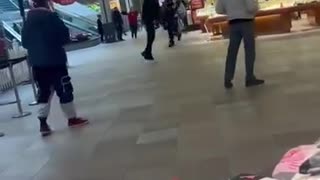 Barrie Ontario December 19 — Charmontario store brawl