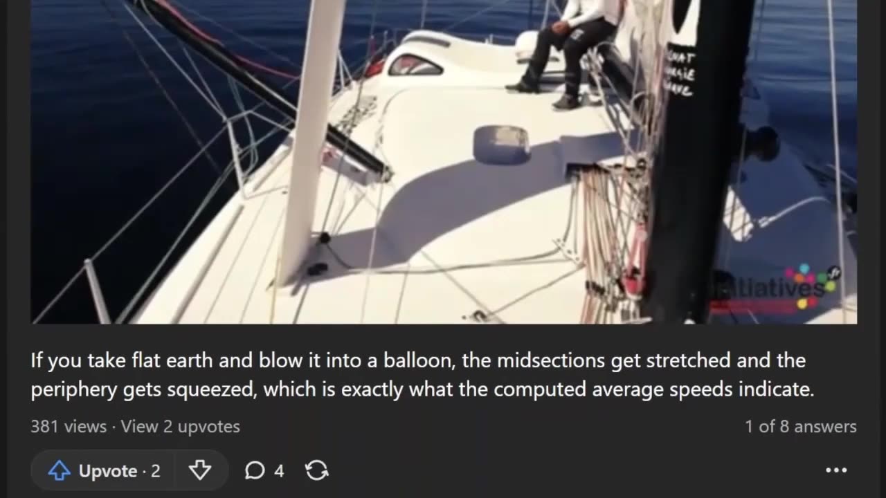 The Vendee Globe Race disproves the Globe