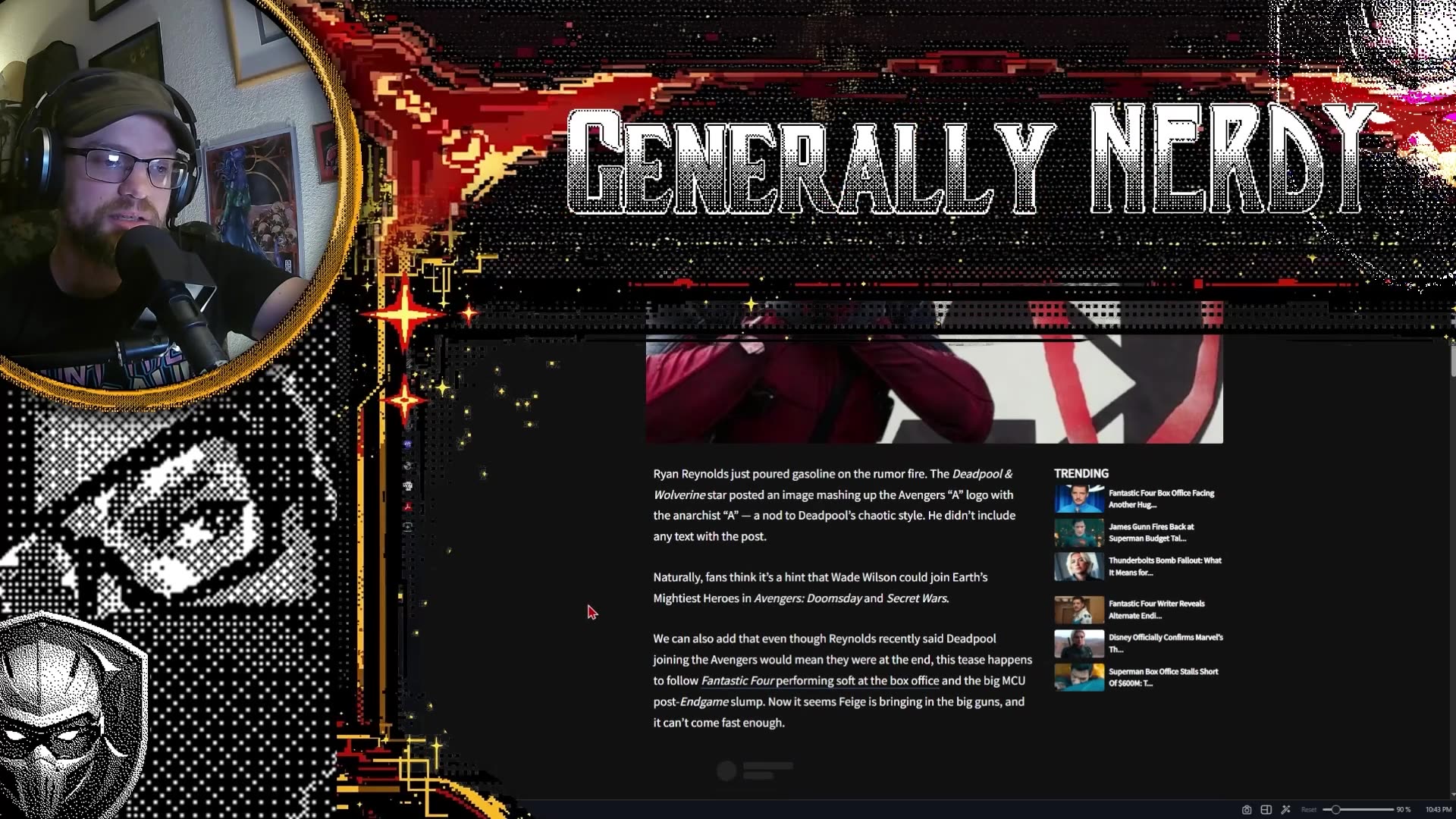 Deadpool VS Avengers MOVIE?? | Nerd News Clips