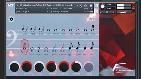 Barbarian Cello by David Forner Demo of all the presets 1