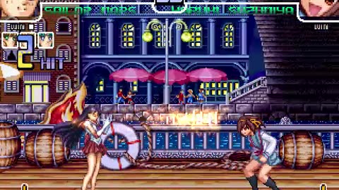 Sailor Moon, Sailor Mars, Sailor Jupiter, and Sailor Mercury (Me) Vs Haruhi