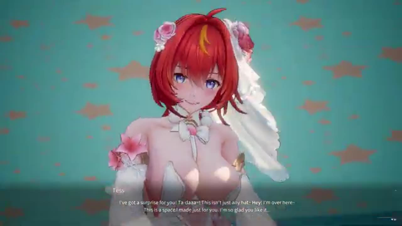 [Easter Egg] Snowbreak Tess Wedding Interactive Scene