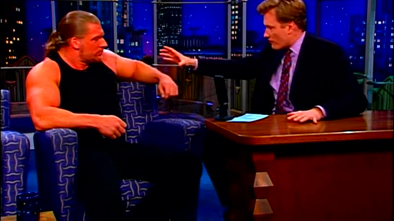 Triple H's interview on ''Late Night With'' Conan O'Brien. (Original airdate August 17th 2000) HD