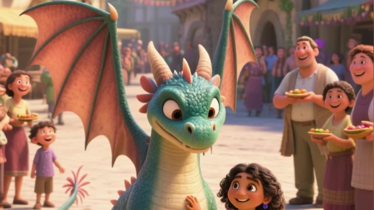 The Shy Dragon’s First Friend