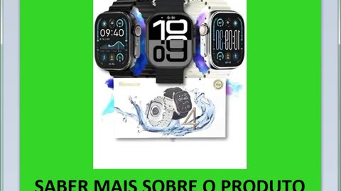 Relógio Smart Watch Ultra U4 Microwear Lançamento 2025 Series