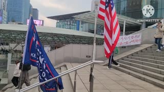 #SKoreanPatrioticSong#FreedomRally#SeoulKorea#SolidSKoreaUSAlliance#GodBlessAmerica#FAFO
