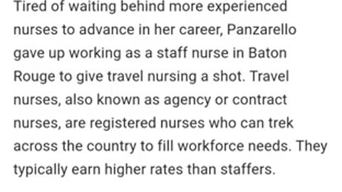 Why Traveling Nurses Earn More 💸