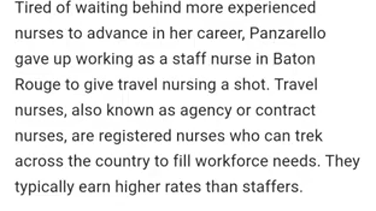 Why Traveling Nurses Earn More 💸