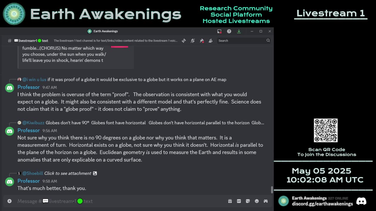 Earth Awakenings - Livestream 1 - #3150