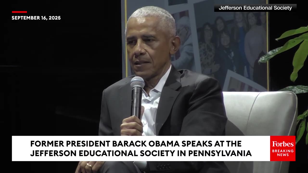 Obama Blames Trump for Charlie Kirk’s Assassination