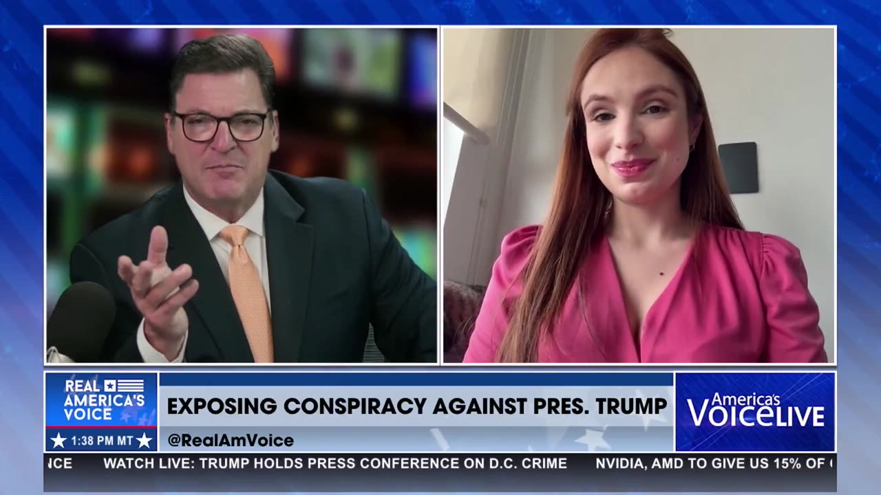 Real America's Voice interview with Whistleblower Patrícia Lélis