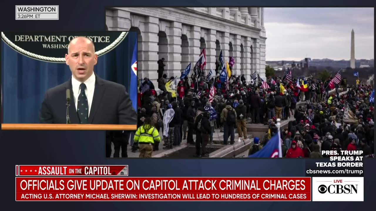 Feds pursuing significant felony cases including sedition and conspiracy