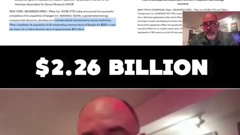 “世界揭露14_19”基因定序專家Kevin McKernan，輝瑞將有問題的疫苗給全人類接種！隱瞞FDA，將SV40序列置入在疫苗中，再收購癌症公司。Grok 3說，我推論輝瑞故意讓人得癌症，再推癌症用藥賺錢！