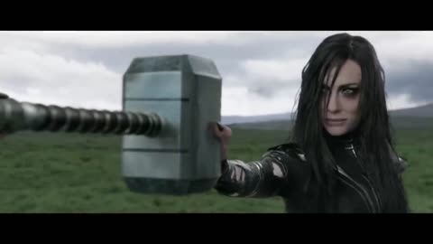Hela destroys mjolnir - Thor Rangnarok 2017