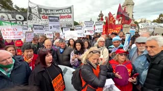 Argentina protests flare after Congress fails to vote on pension hike