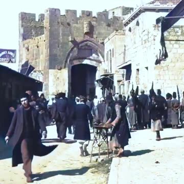 Jerusalem, April 1897 Colorized