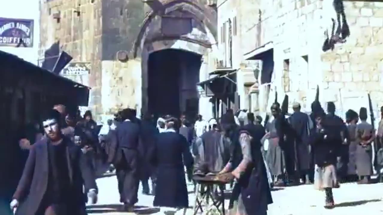 Jerusalem, April 1897 Colorized
