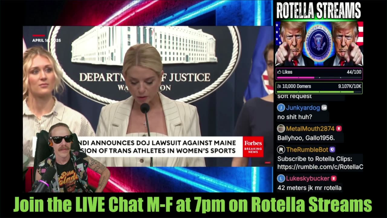 Pam Bondi Sues Maine