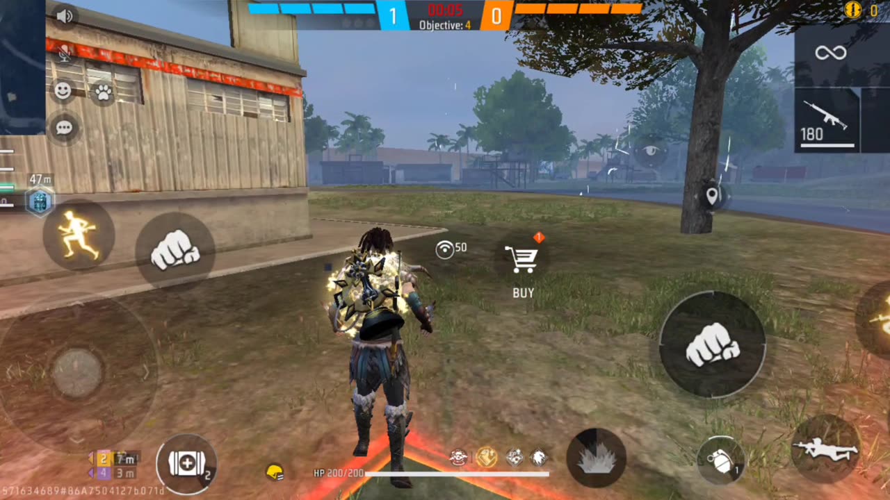 Free fire me rank push