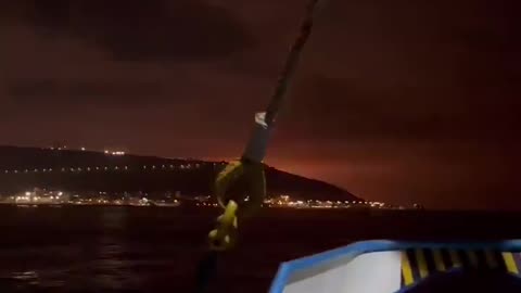 🎥🔥 Israel Iran War | New Footage of Attack on Israel from Off-Coast Ship | RCF