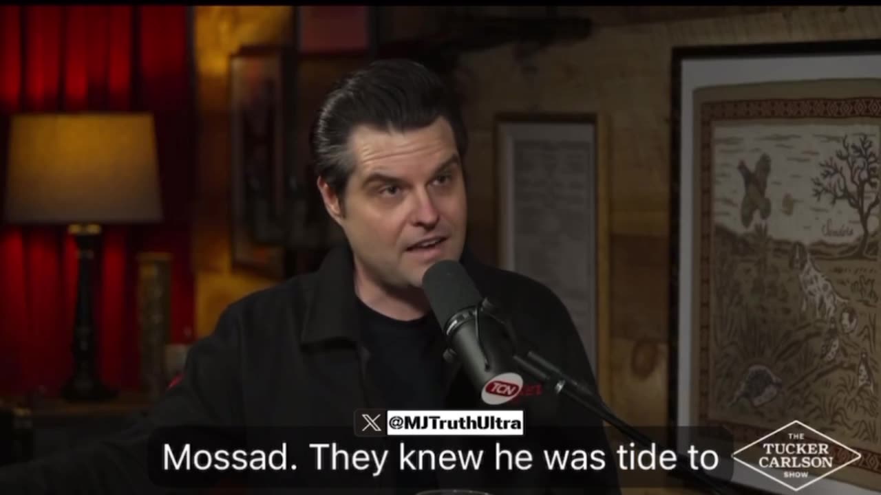 Gaetz: Epstein Was Multi-Nation Intelligence Asset for Post-9/11 Blackmail